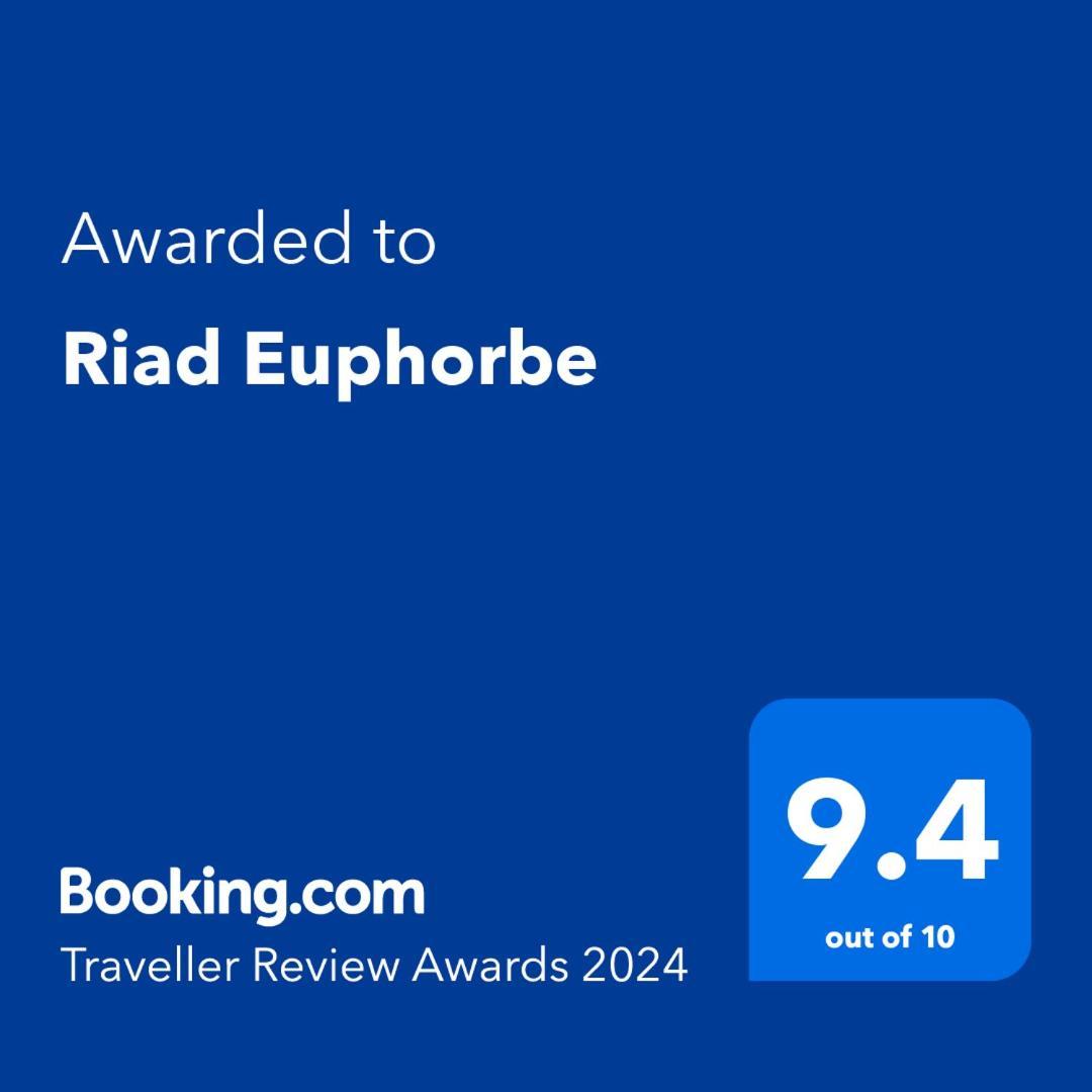 Riad Euphorbe Marrakesh Eksteriør bilde